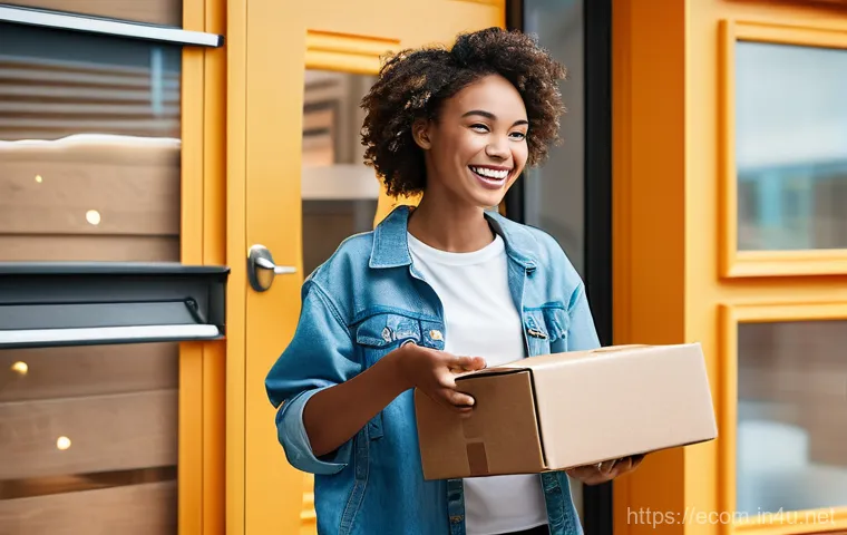 전자상거래 실무와 연계된 물류 관리 기술 - **Image Prompt 1: Futuristic Automated Logistics Hub**
    A wide, aerial view of a brightly lit, hi...
