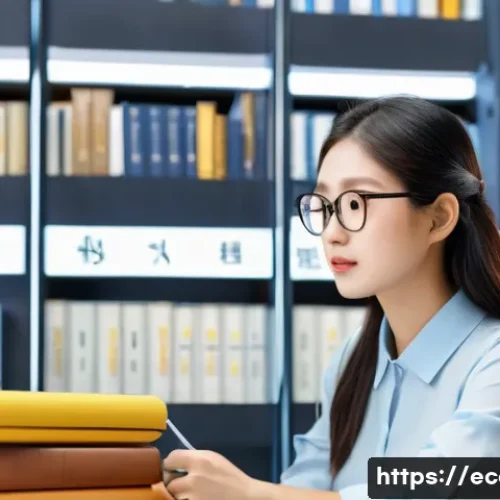 Home 11 전자상거래 관리사 실기 시험 대비 중요 과목 학습 전략 - **Prompt:** A brightly lit study room filled with books and a laptop displaying the Korea Chamber of...